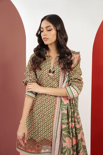 Alkaram MS-22-23-Peach Mid Summer Collection Online Shopping